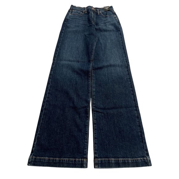 Silver Jeans Co Highly Desirable High Rise Trouser Jeans in Blue - Picture 1 of 5